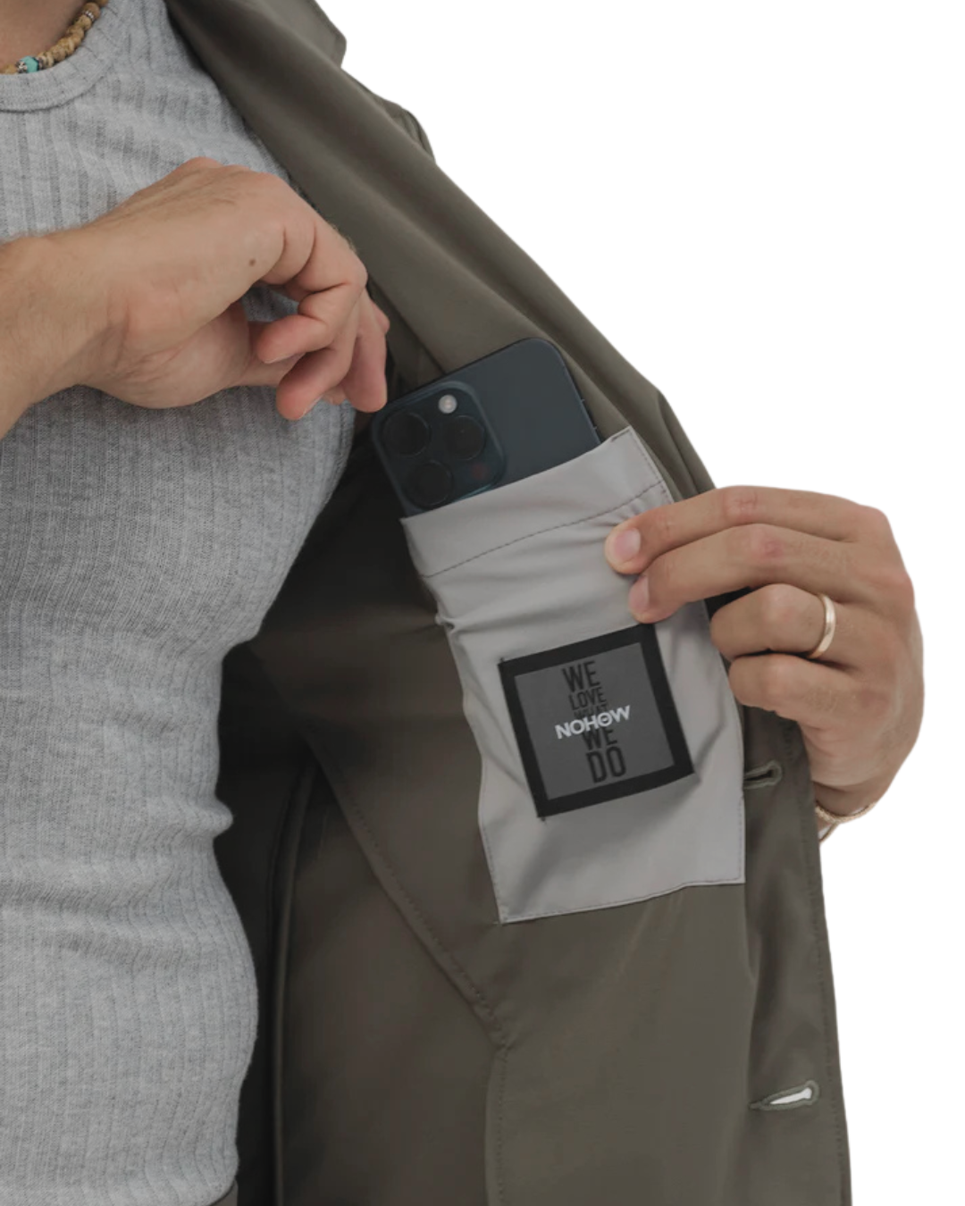 Conjunto de Chaqueta y Pantalón para Hombre de Estilo Casual
