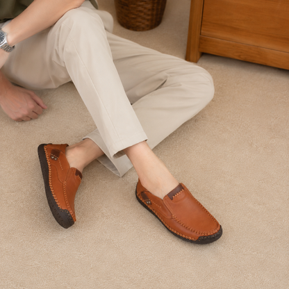Mocasines Casuales con Costura Artesanal®