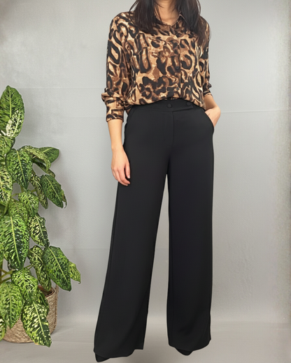 Pantalones de estilo sartorial para mujer