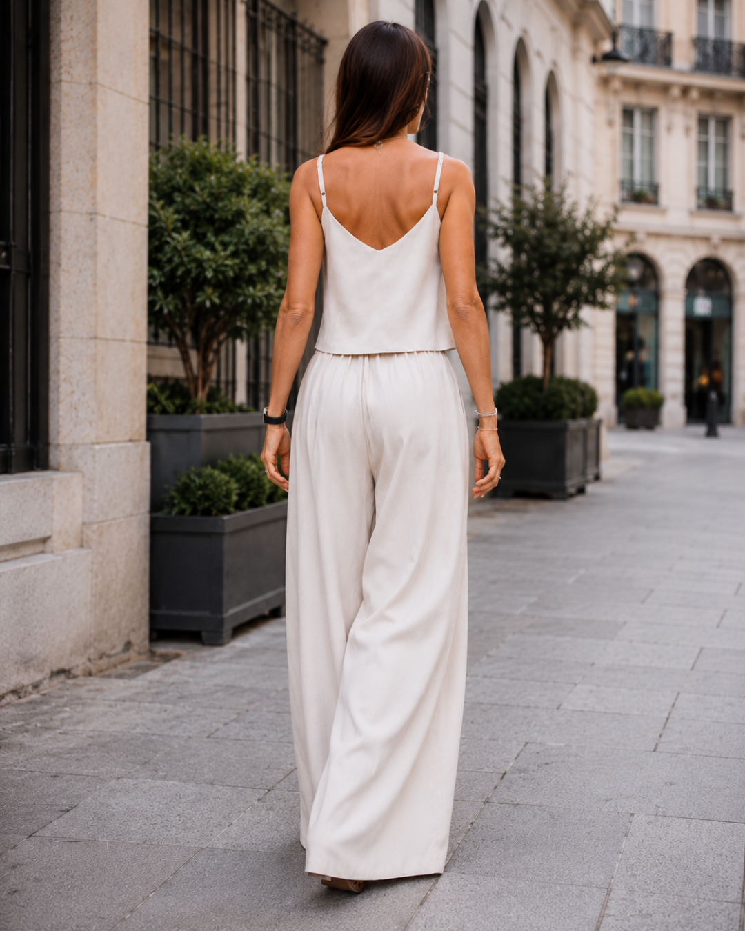 Conjunto Casual de Top y Pantalón Palazzo®
