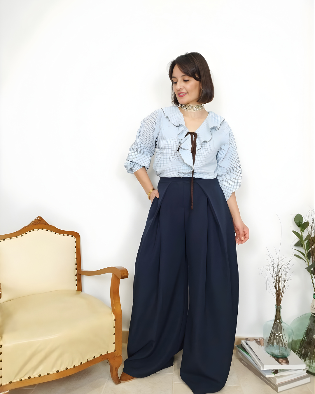 Pantalón de Pinzas Atemporal y Estilo Ejecutivo