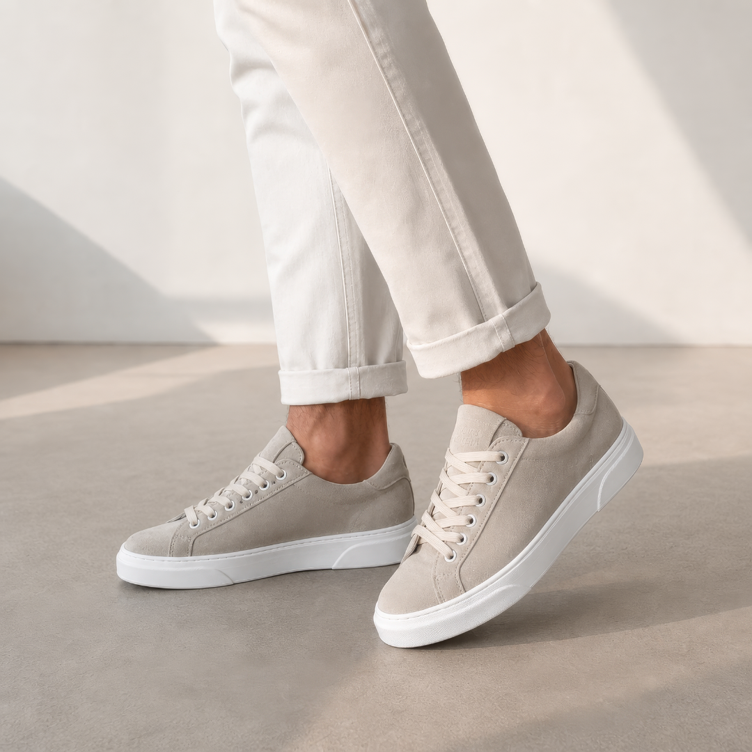 Zapatos Casuales de Piel con Diseño Minimalista