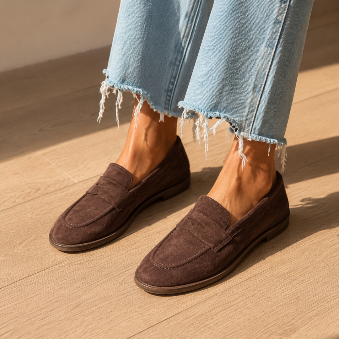Mocasines de Ante con Antifaz®