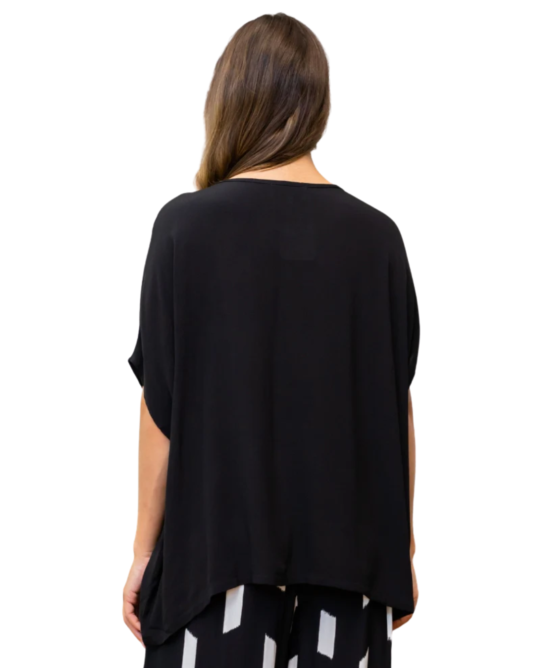 Blusa Canadá de Corte Relajado y Caída Elegante