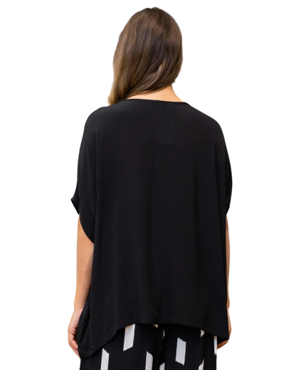 Blusa Canadá de Corte Relajado y Caída Elegante