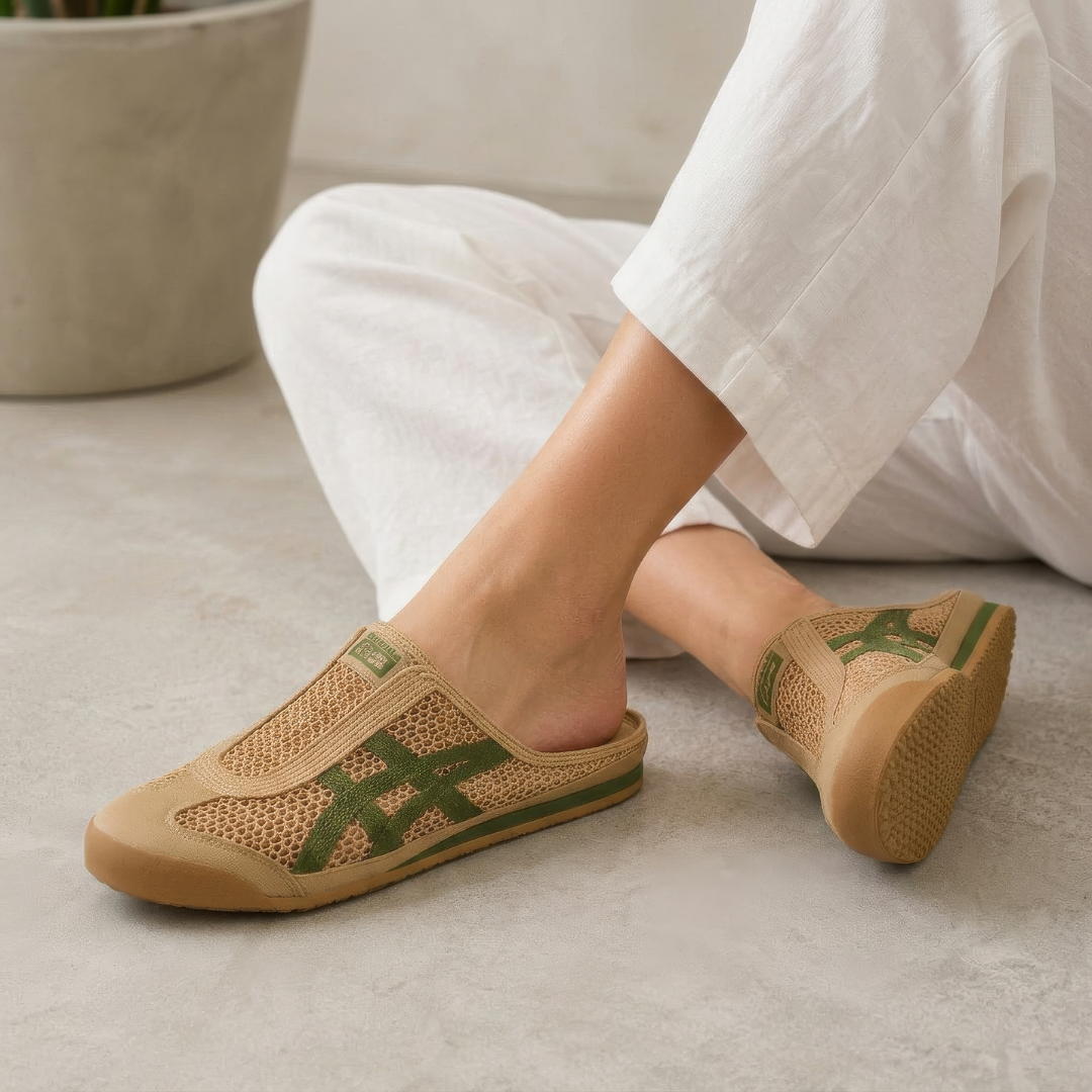 Zapatilla Sabot con Tejido de Malla®