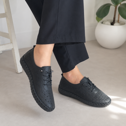 Bailarinas de piel auténtica estampada®