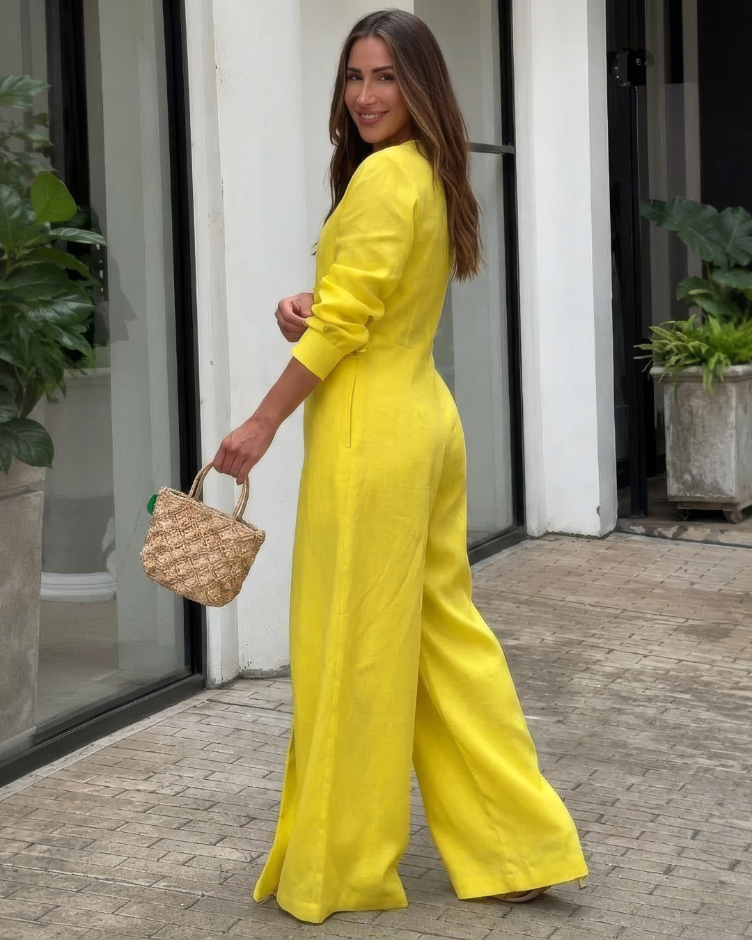Enterizo con Pantalón Palazzo
