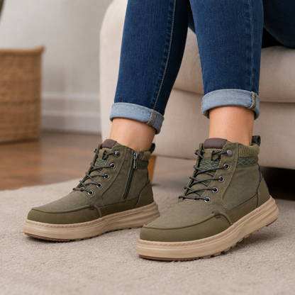 Botines Casuales con Cremallera Lateral®