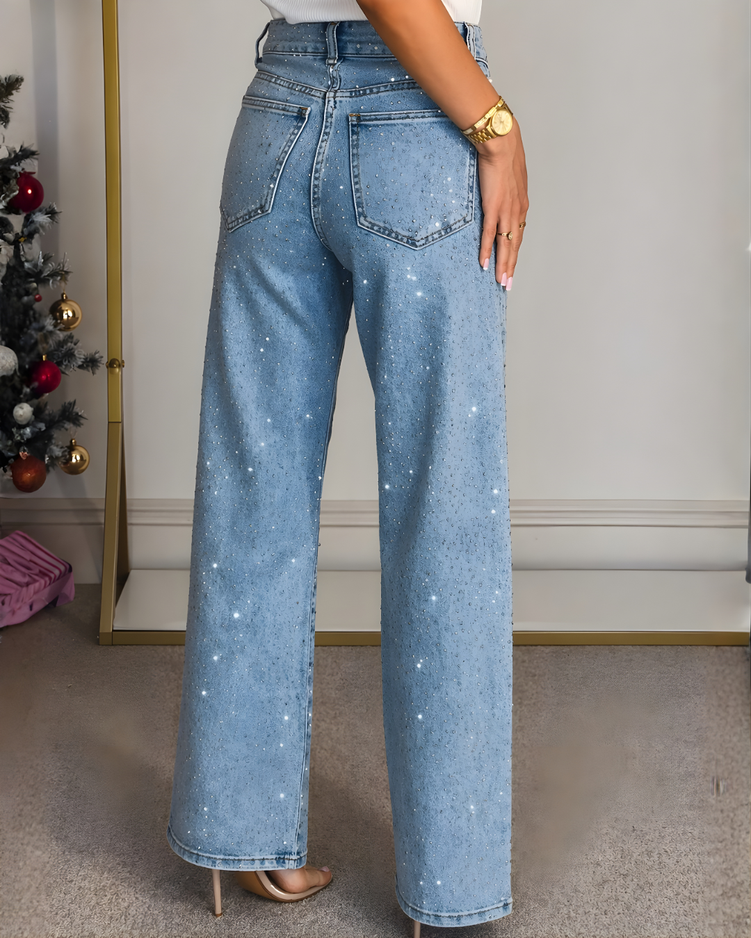 Pantalón Denim Recto Mónaco