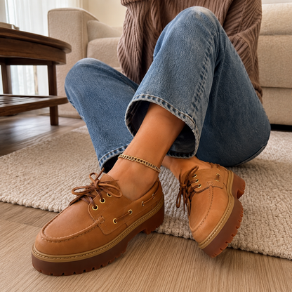 Mocasines con Cordones de Estilo Casual®