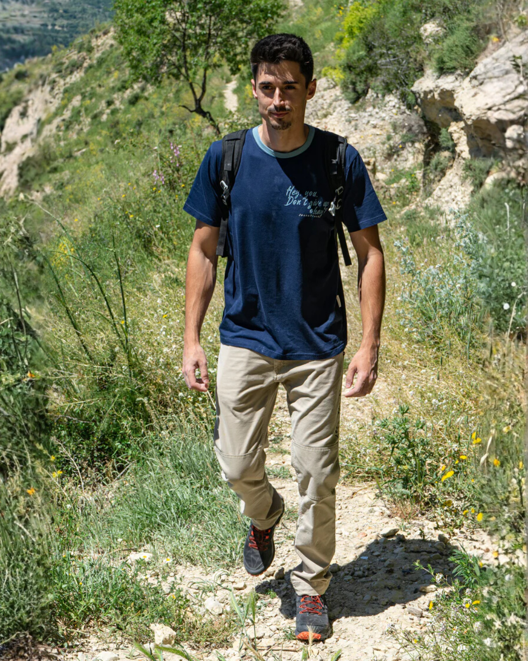 Pantalón Técnico para Escalada, Trekking y Uso Diario para Hombre