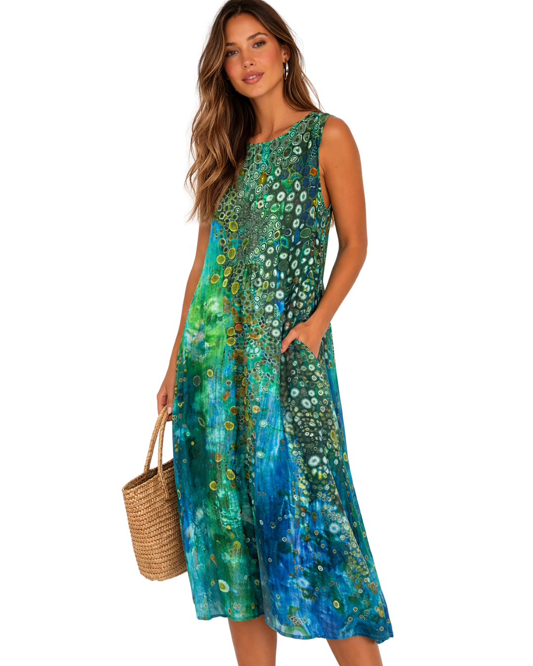 Vestido Midi de Diseño Exclusivo