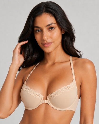 Sujetador con Cierre Frontal y Espalda en Y (OFERTA 2X1)®