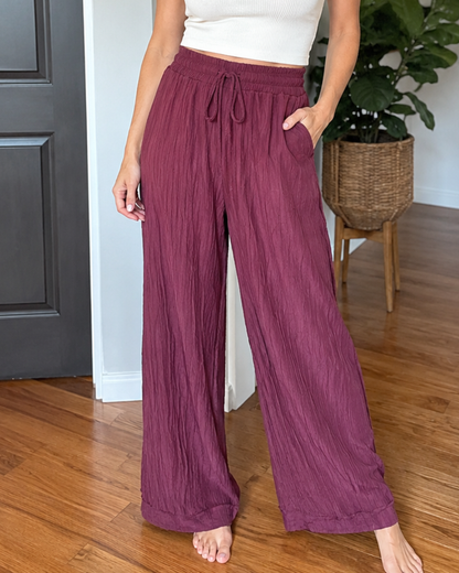 Pantalón Fluido con Cintura Ajustable®