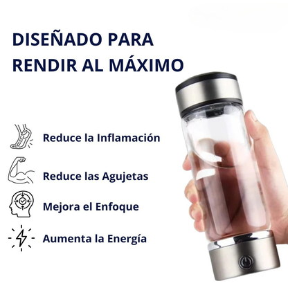 Botella Generadora de Hidrógeno Agua Ultra-Hidratante®