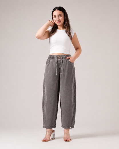 Pantalón Holgado con Cintura Elástica®