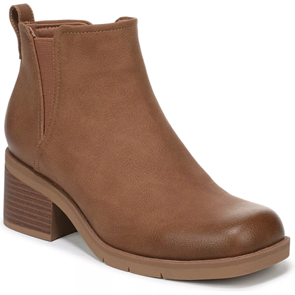 Botines de Tacón Ancho con Cierre