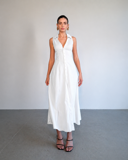 Vestido Midi Camisero Milán