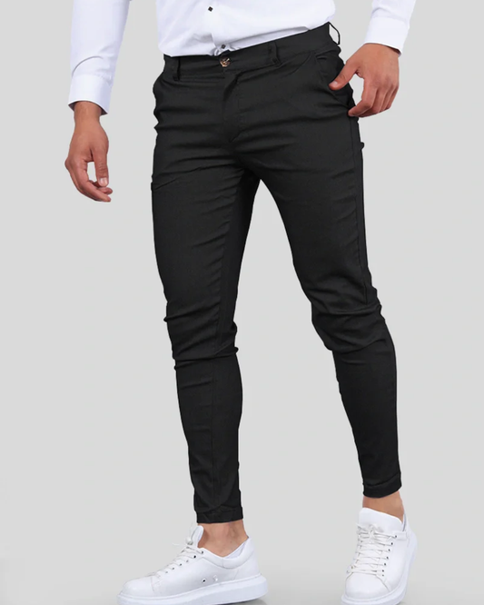 Pantalones Slim Fit de Alta Sastrería para Hombre