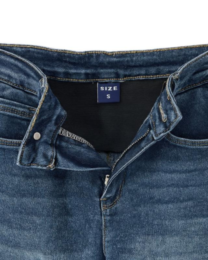 Pantalón recto con faja integrada y efecto moldeador para mujer®