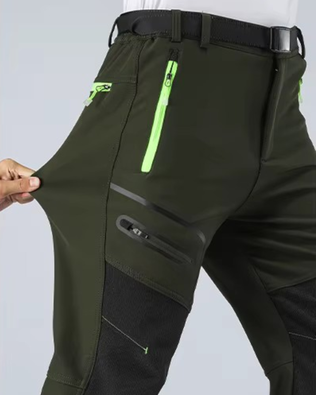Pantalones de senderismo impermeables para hombre
