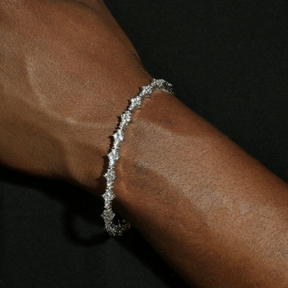 Pulsera Bañada en Plata