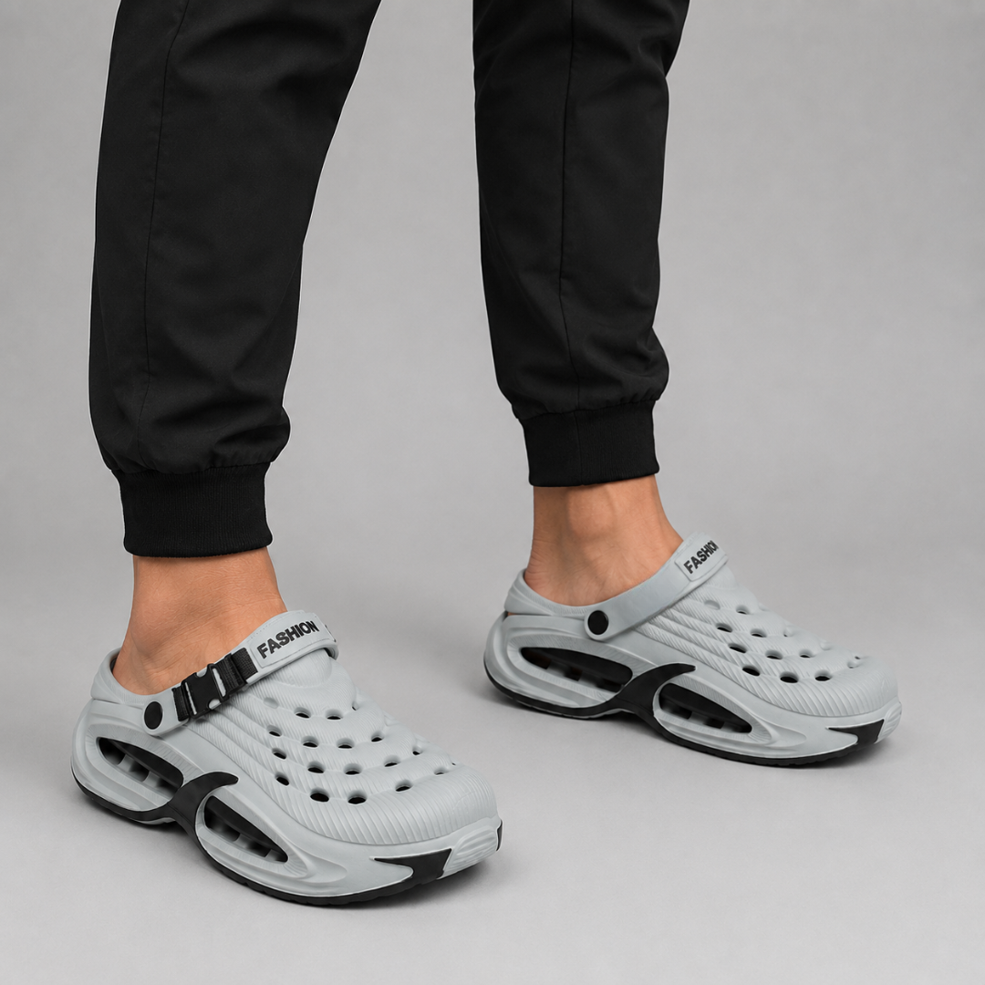 Zuecos deportivos con correa ajustable