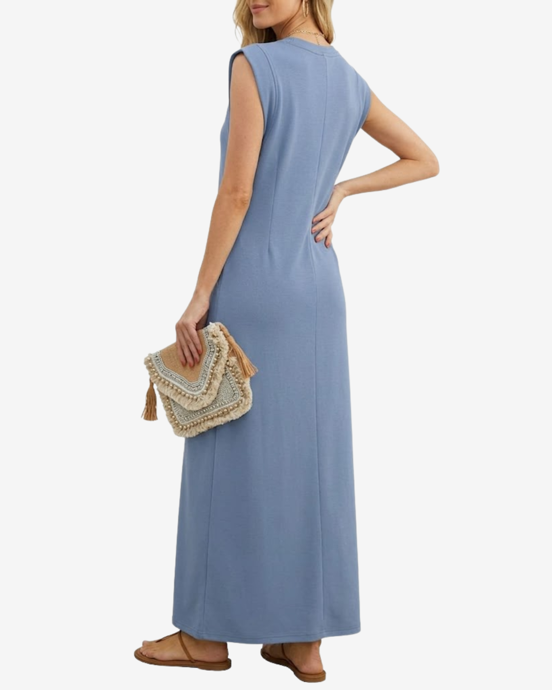 Vestido Atenas con Apertura Lateral