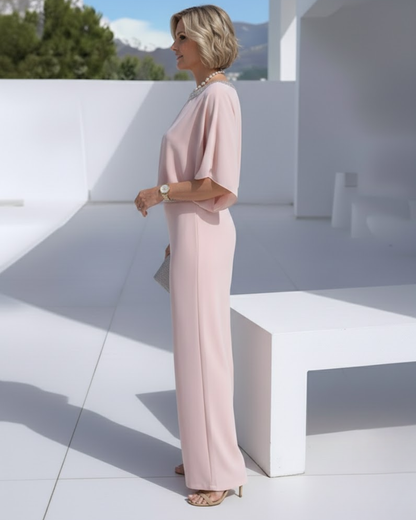Conjunto Elegante de Dos Piezas con Detalles de Lentejuelas Para Mujer®