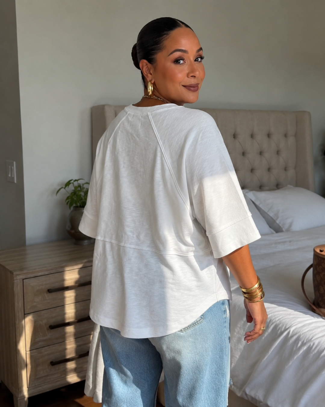 Blusa Oversize de Caída Suave y Estilo Relajado®