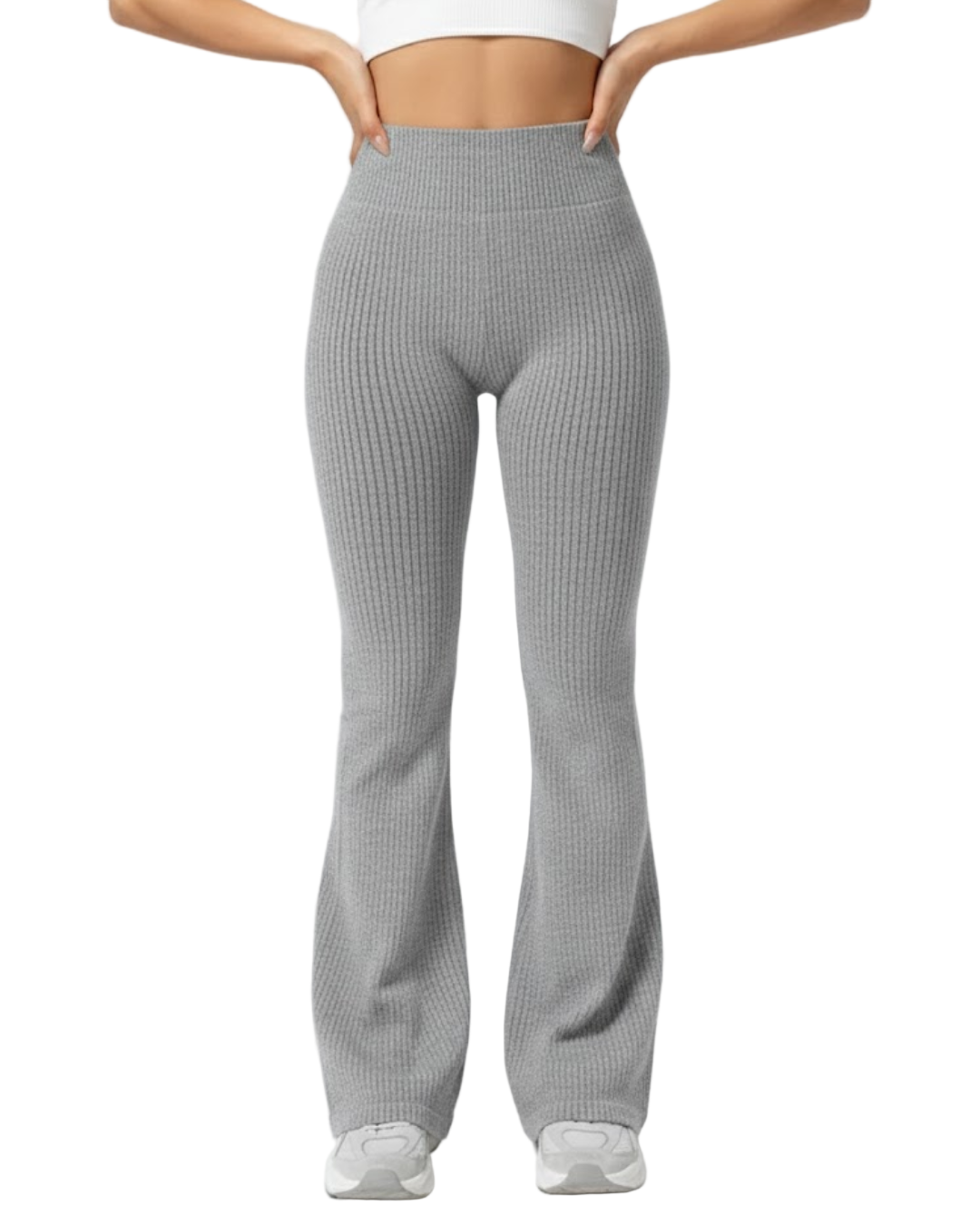 Pantalones de Punto Acampanados de Máximo Confort para mujer®