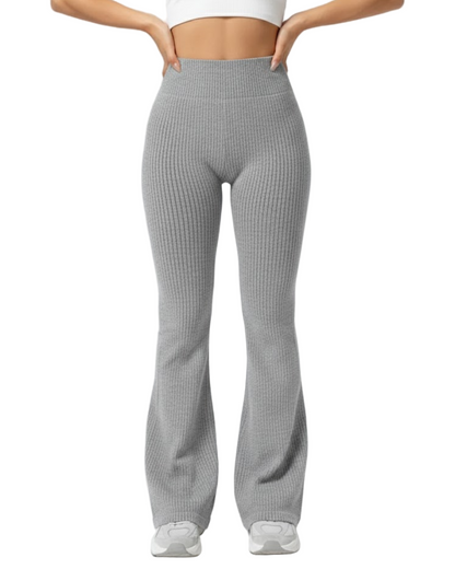 Pantalones de Punto Acampanados de Máximo Confort para mujer®
