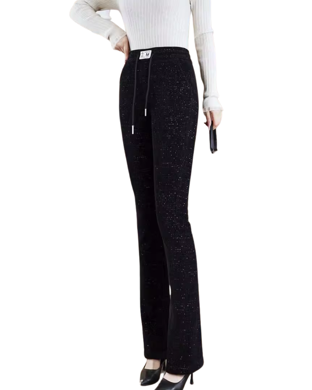 Pantalones térmicos evasé para mujer