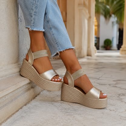 Sandalias de Cuña con Plataforma Cómoda®