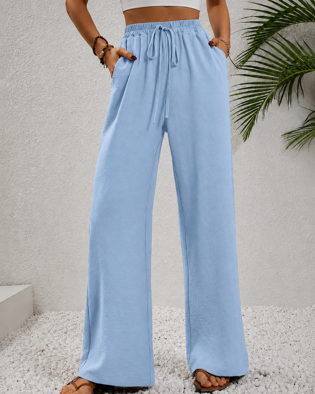 Pantalón Wide Leg de Lino®