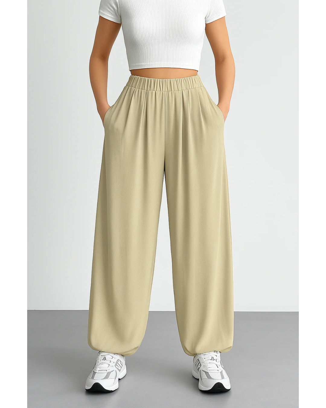 Pantalón Oversize de Estilo Bohemio