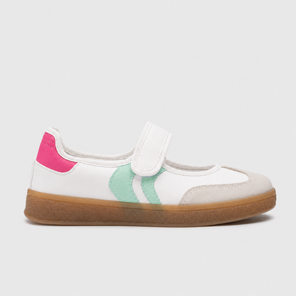 Zapatillas Mary Jane con Cierre de Velcro