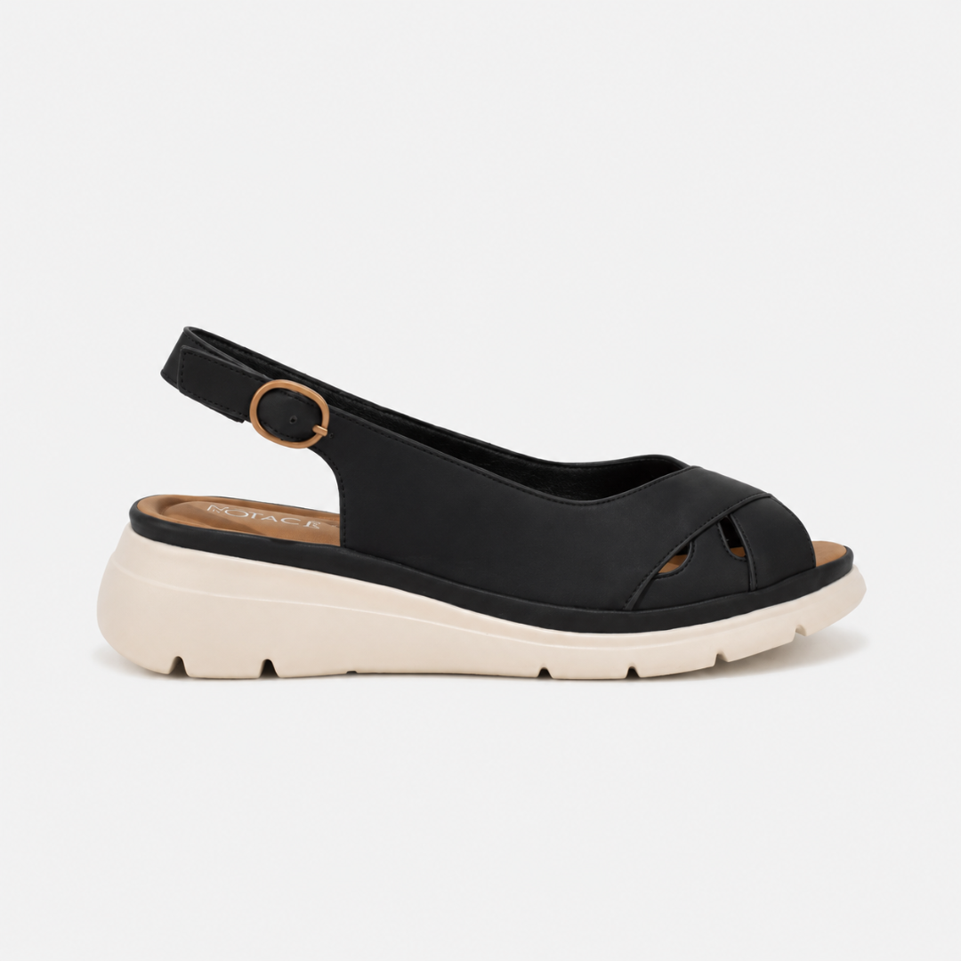 Sandalias de Plataforma con Correa Posterior