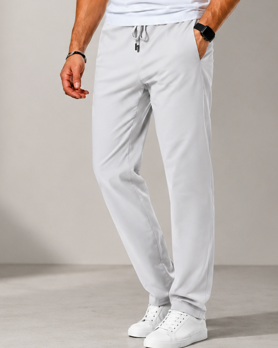 Pantalón Cómodo con Tejido Antiarrugas