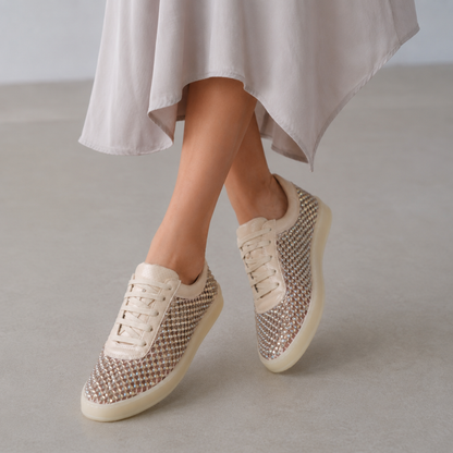 Zapatillas con Brillos y Cordones®