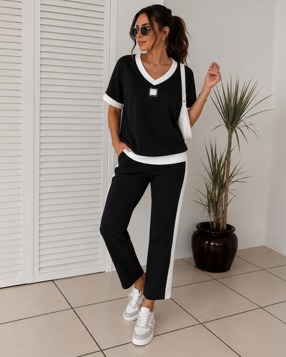 Conjunto Deportivo con Detalles en Contraste
