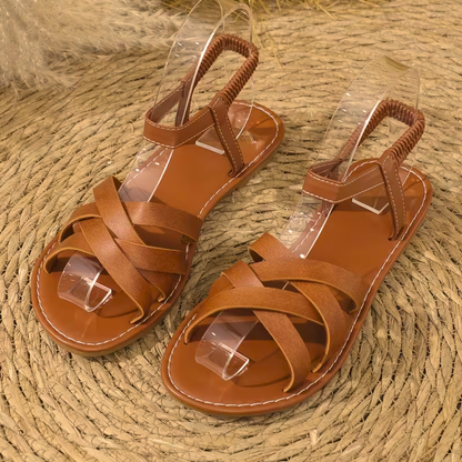 Sandalias Planas con Tiras Cruzadas®