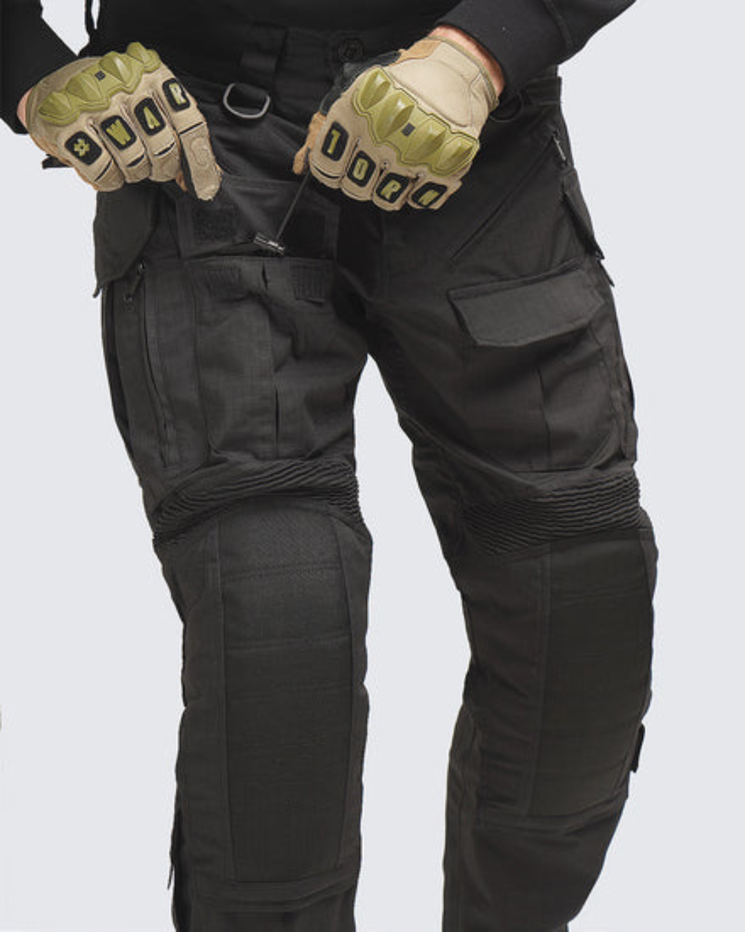 Pantalón Táctico con Rodilleras Reforzadas y Ajuste Flexible