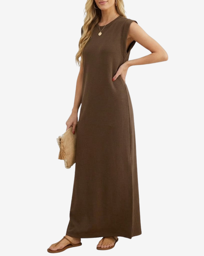 Vestido Atenas con Apertura Lateral