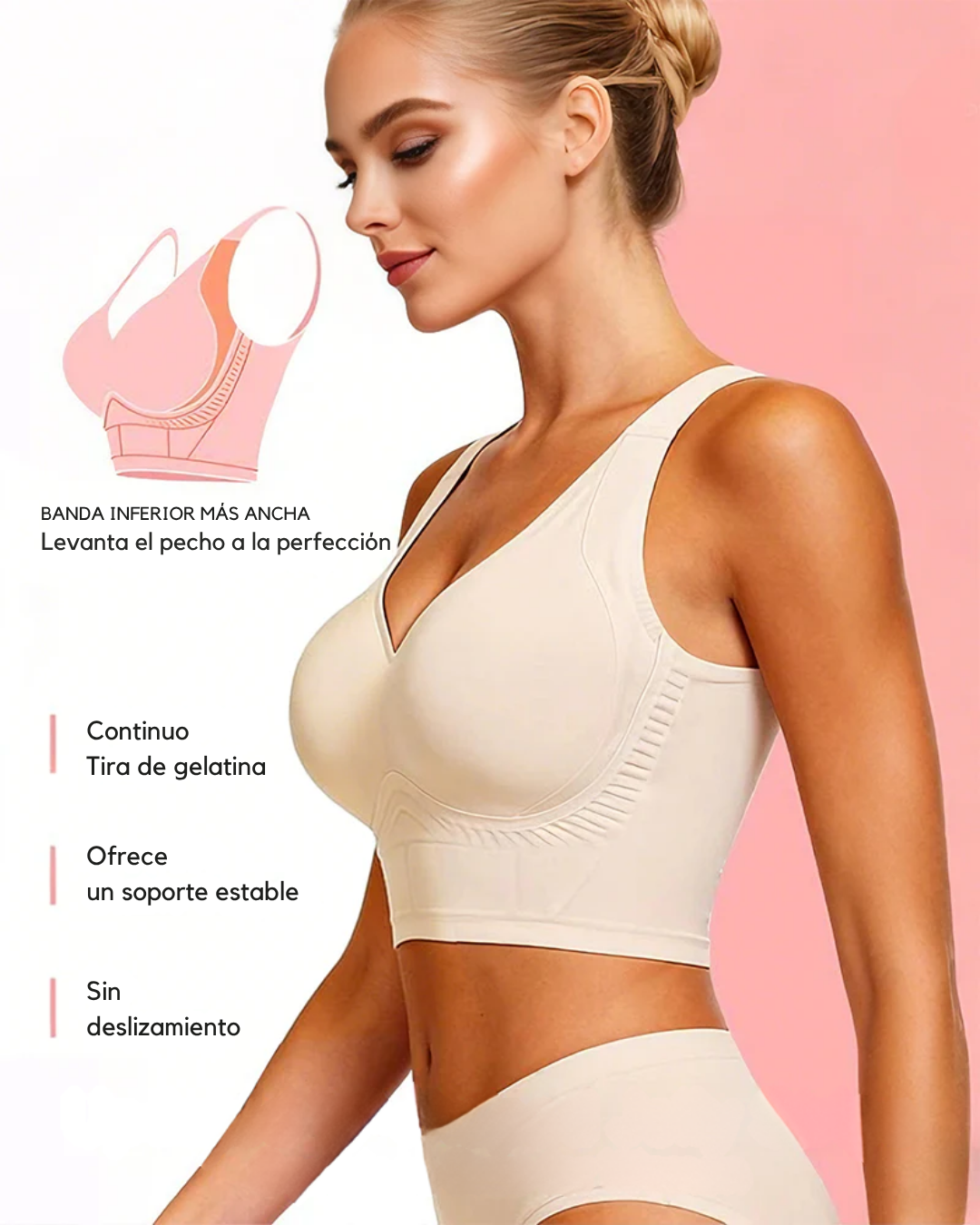 Sujetador Push Up Sin Costuras (OFERTA 2X1)