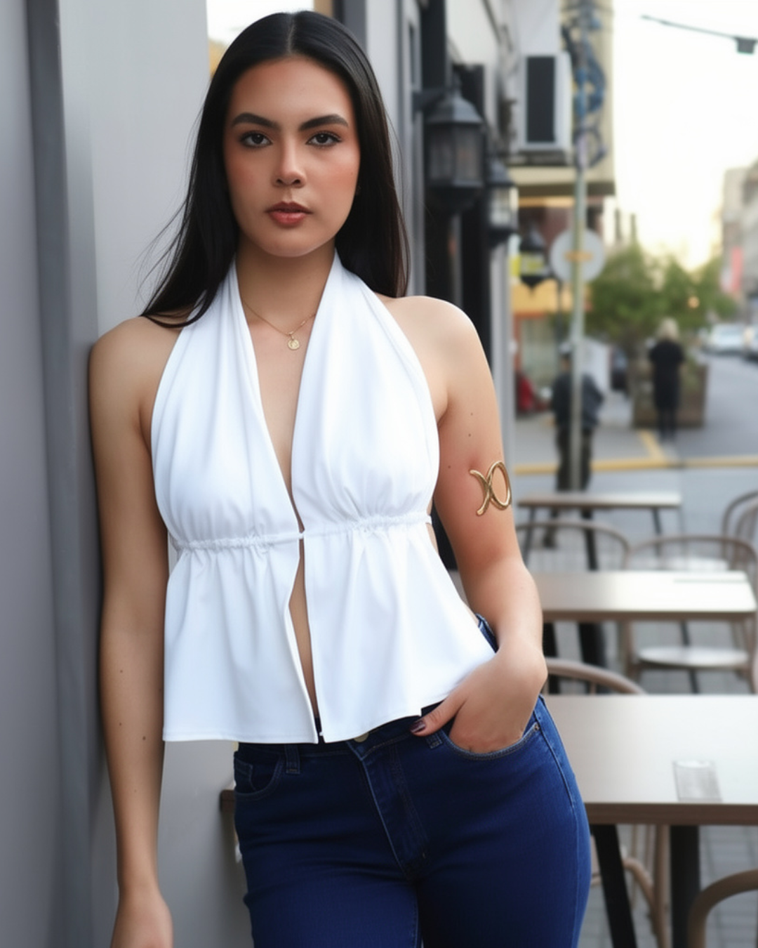 Blusa Halter Milano