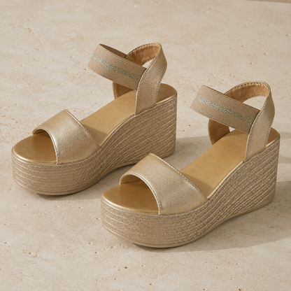 Sandalias de Cuña con Plataforma Cómoda®