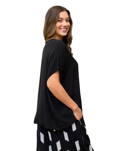 Blusa Canadá de Corte Relajado y Caída Elegante