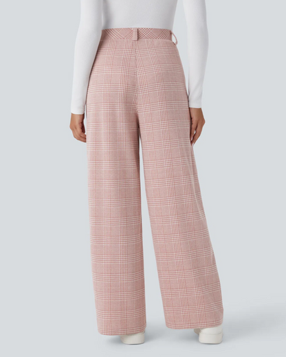 Pantalón de Pierna Ancha con Estampado para Mujer®